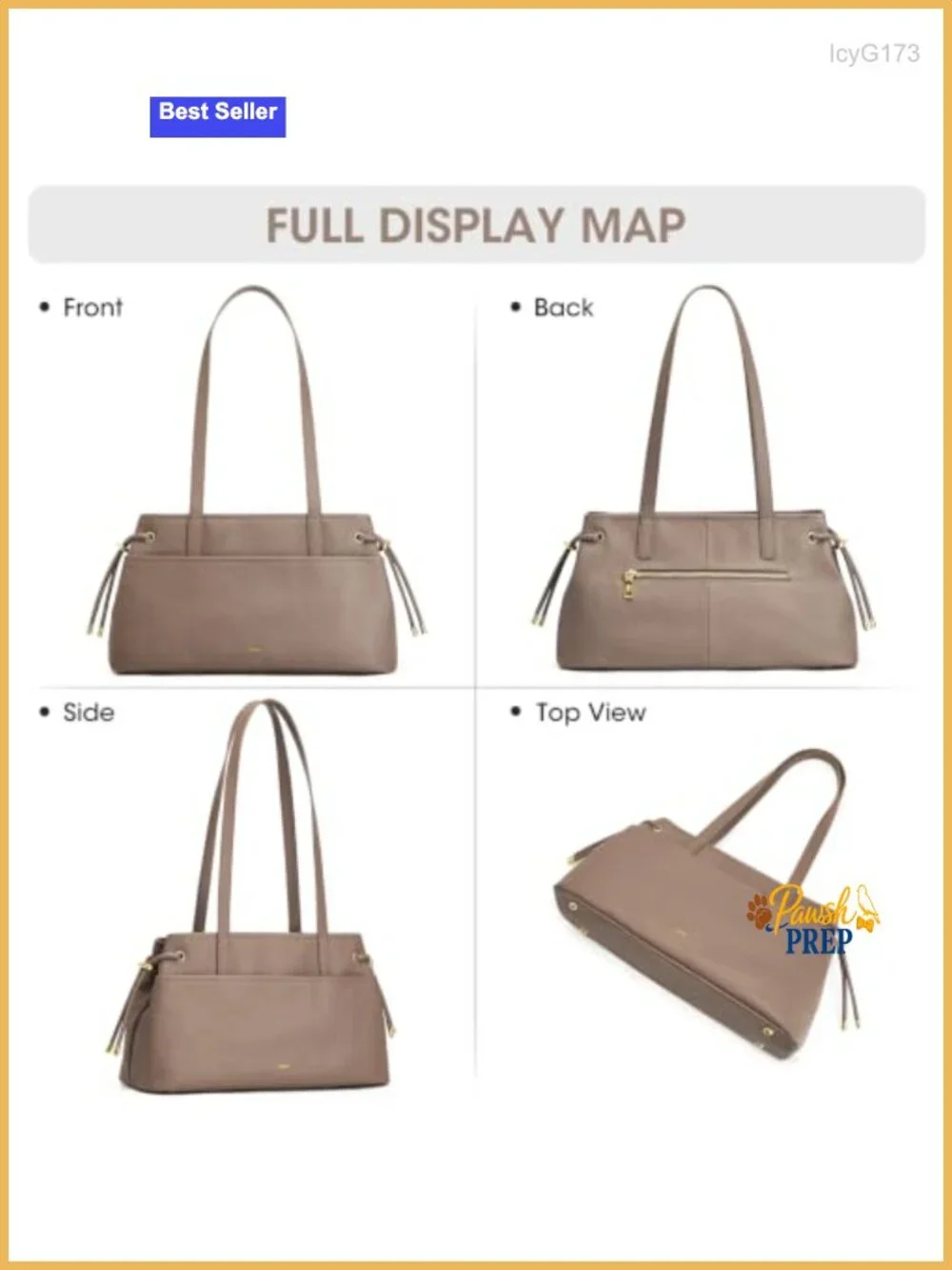 Top Grain Pebbled Leather Hobo Bag Women Adjustable Drawstring Shoulder Handbag